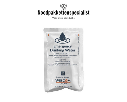 Noodwater 4x 125ml (totaal 500ml)