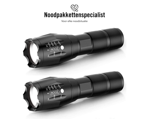 Mini zaklamp 1000 lumen