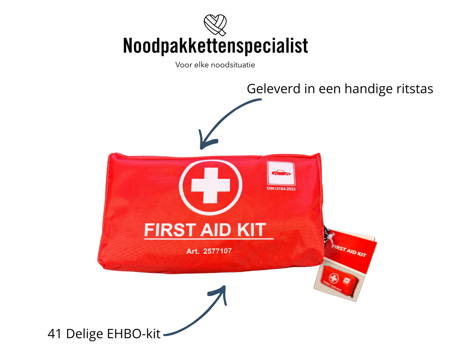 41-delige EHBO-set in ritstas