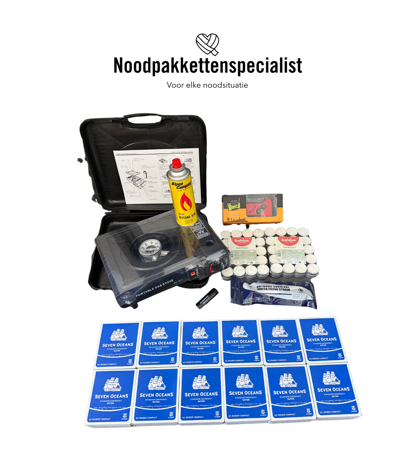 Noodpakket Stroomuitval (3 personen)