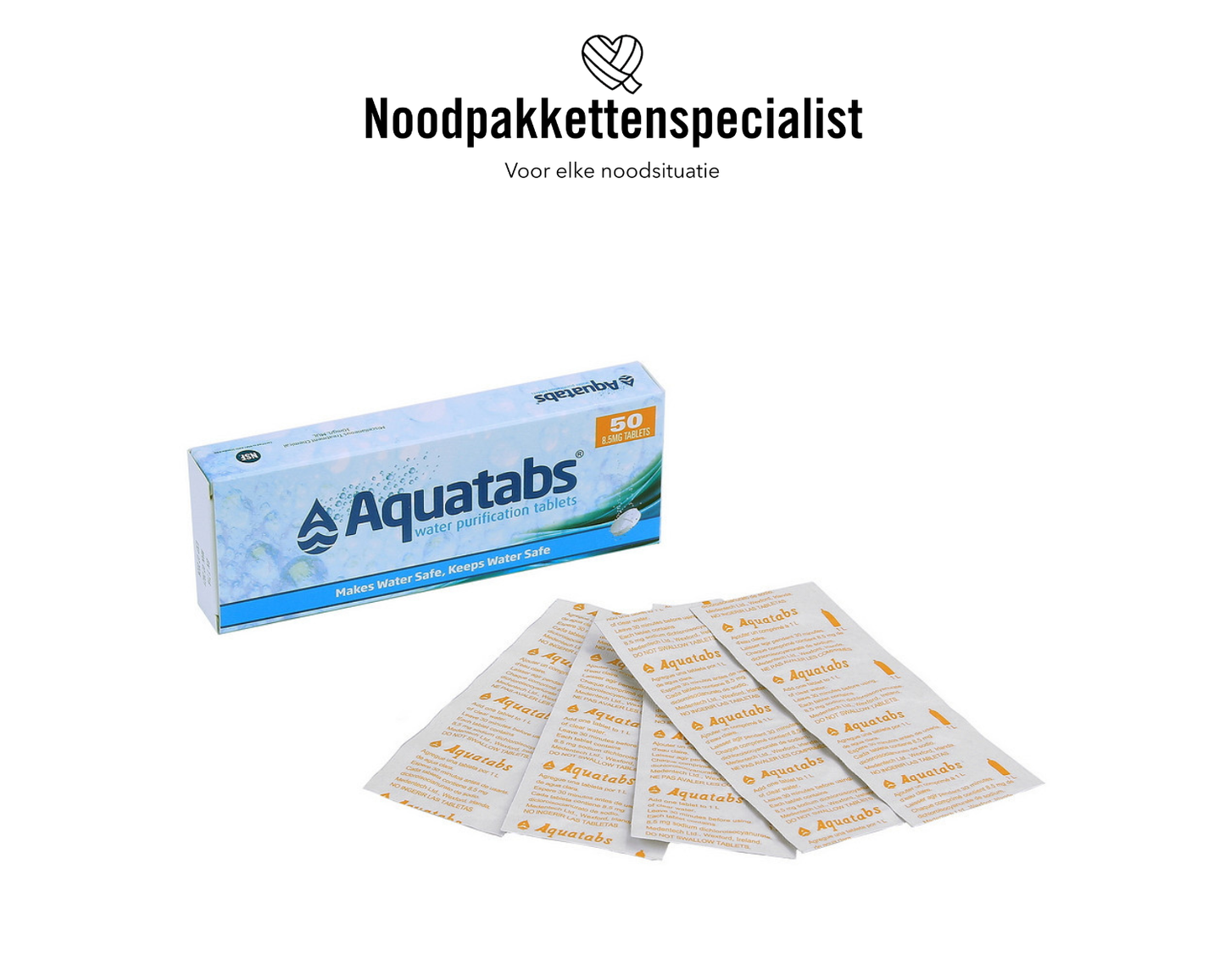 Aquatabs waterzuivering