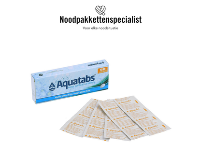 Aquatabs waterzuivering
