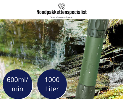 Waterfilter straw QJ-A10 (0,01μm)