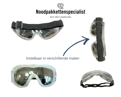 Veiligheidsbril met verstelbare band