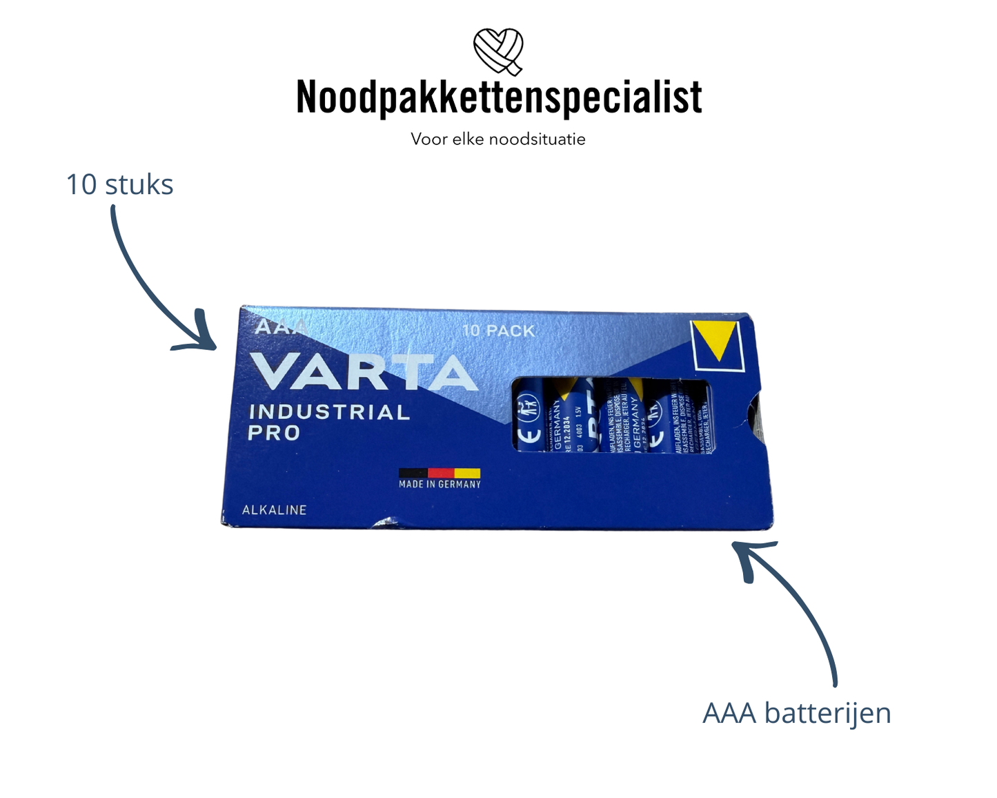 Varta AAA batterijen (10 stuks)