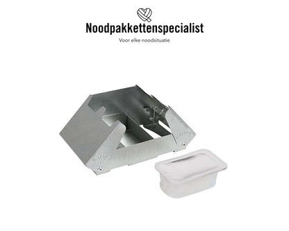 BCB folding cooker + windbreak