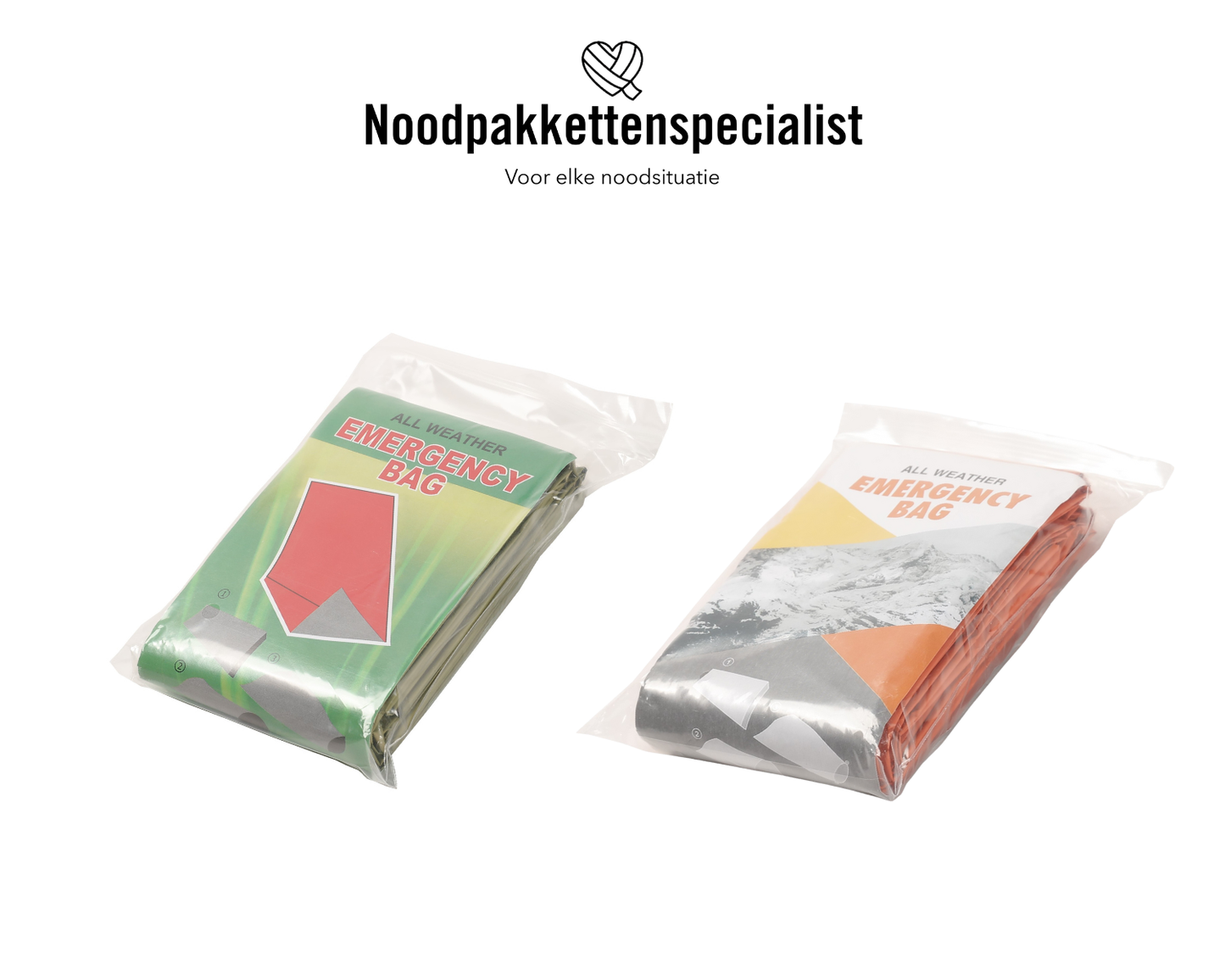 Waterdichte noodslaapzak