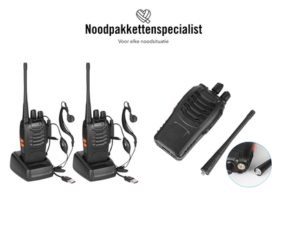 Baofeng BF-888S walkietalkies (set van 2)