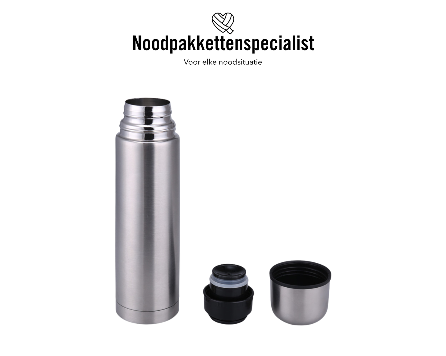 RVS thermosfles 0,5L