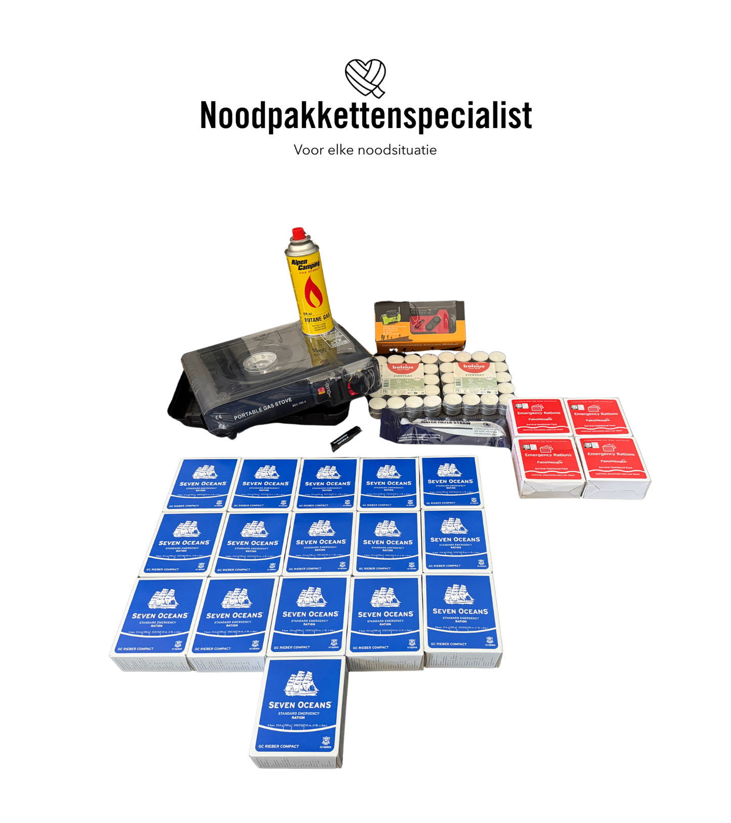 Noodpakket Stroomuitval (4 personen)