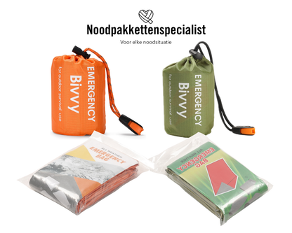 Waterdichte noodslaapzak