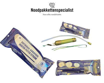Waterfilter straw QJ-A10 (0,01μm)
