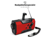 NPS Noodradio™ Incl. Powerbank, zaklamp & handzwengel